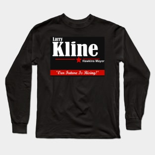 Larry Kline Mayor of Hawkins Indiana Long Sleeve T-Shirt